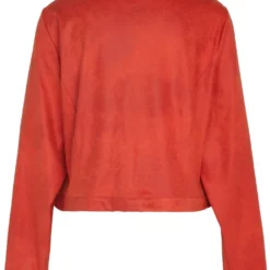 Paprika Kort, Effen Jasje Met Leereffect -Pantalonix Verkoopwinkel 1005x1200 2