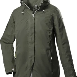 Killtec Dames Zomerjas STOY - Functionele Zomerjas Dames - Olijfgroen - 39624 - Maat 44