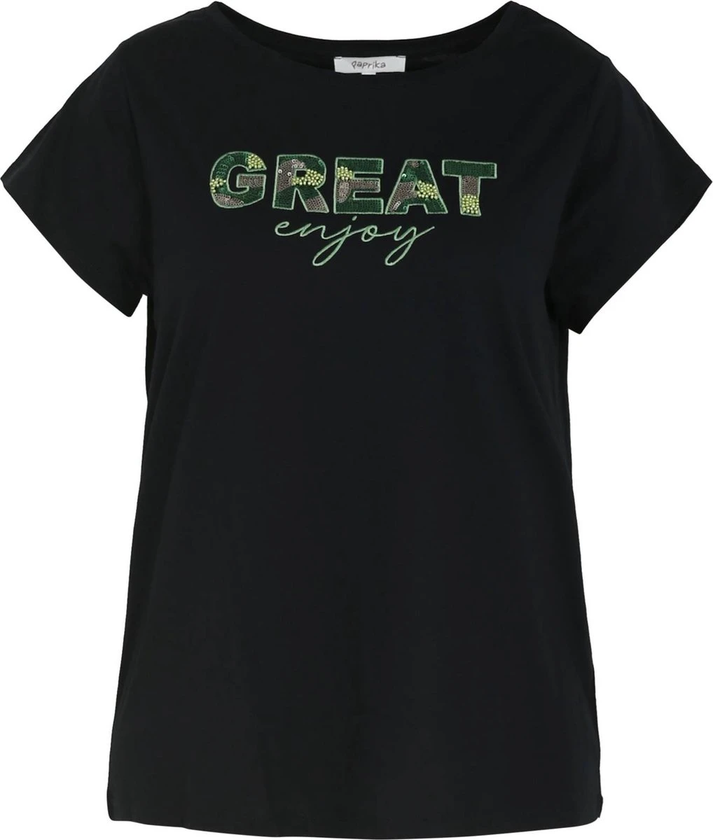 Paprika T-shirt Met 'Great' Print 10 Paprika T-shirt Met 'Great' Print - Afbeelding 8