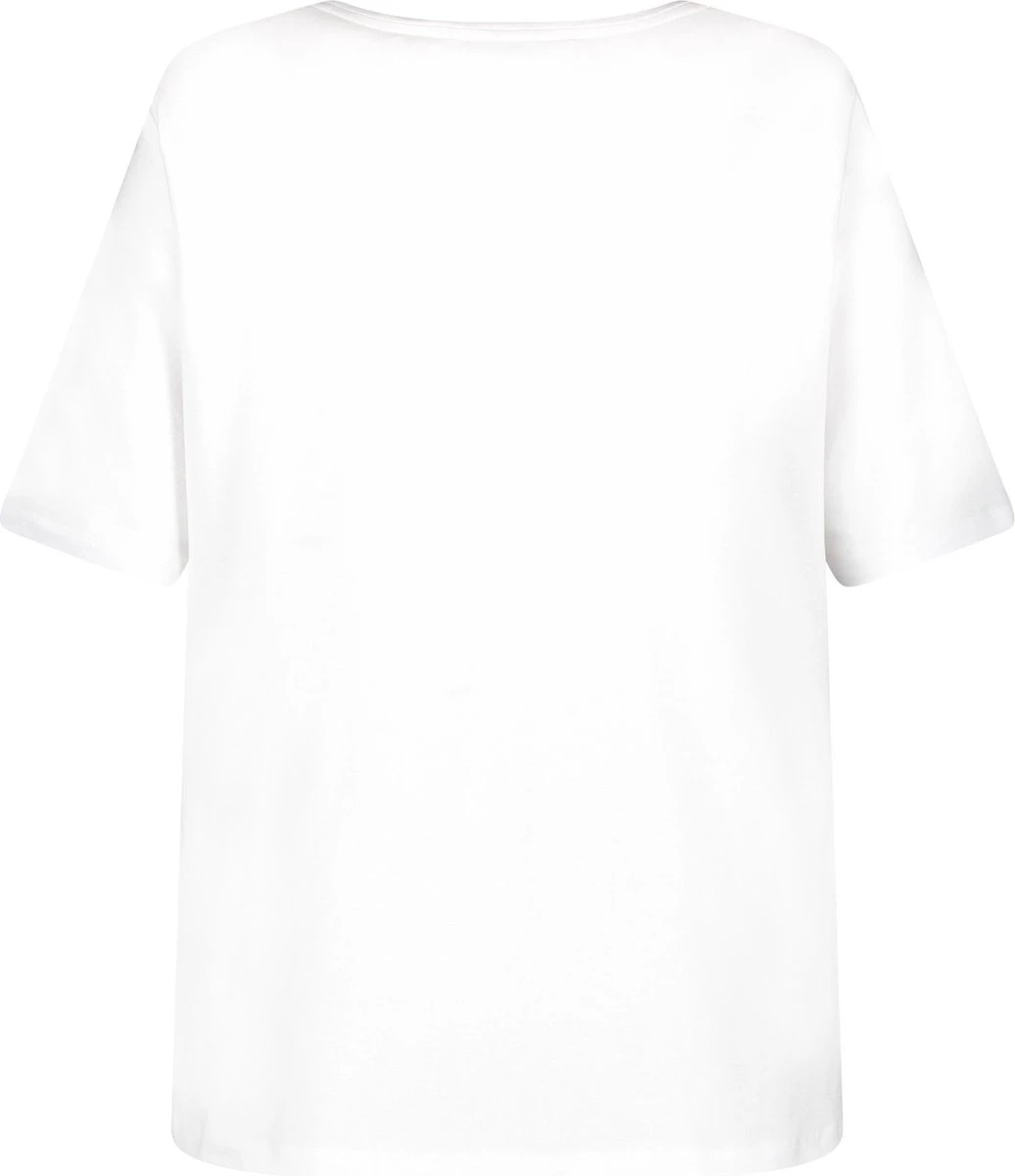 SAMOON Dames T-shirt White Gemustert.-50 6 SAMOON Dames T-shirt White Gemustert.-50 - Afbeelding 4