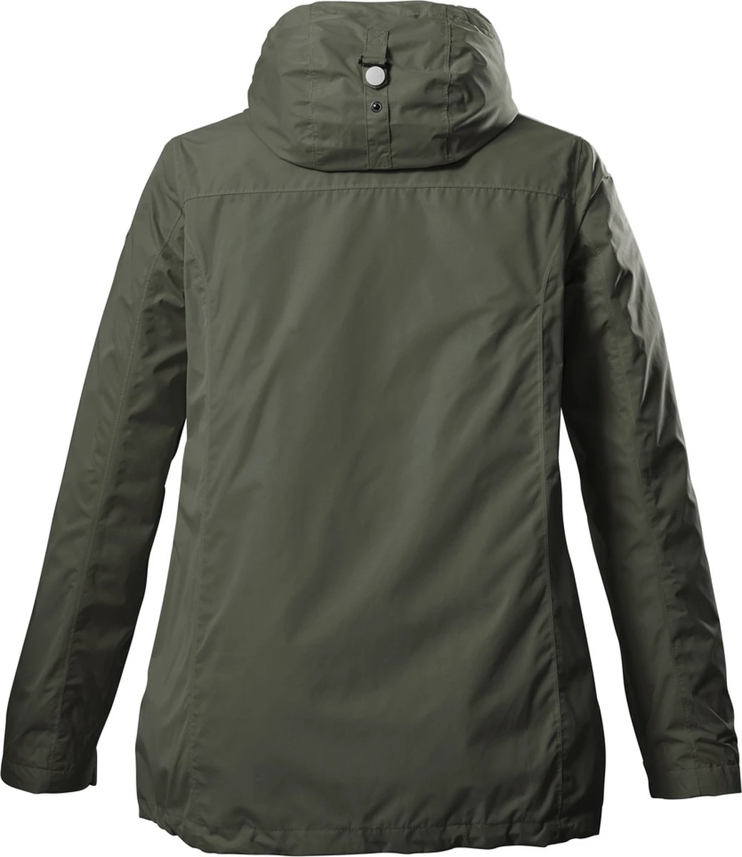 Killtec Dames Zomerjas STOY - Functionele Zomerjas Dames - Olijfgroen - 39624 - Maat 46 4 Killtec Dames Zomerjas STOY - Functionele Zomerjas Dames - Olijfgroen - 39624 - Maat 46 - Afbeelding 2