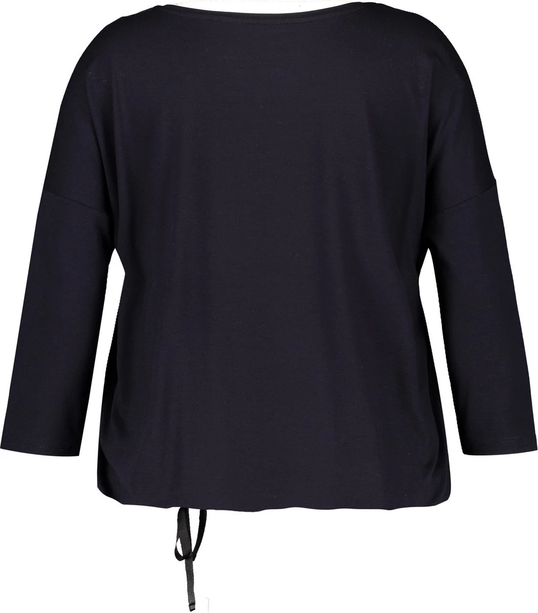 SAMOON Dames Shirt Navy Gemustert-54 7 SAMOON Dames Shirt Navy Gemustert-54 - Afbeelding 5