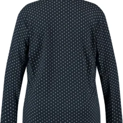SAMOON Dames Longsleeve Navy Gemustert-44 -Pantalonix Verkoopwinkel 1064x1200 5