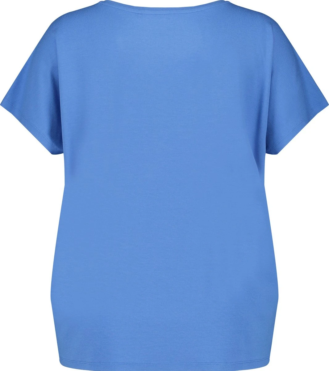 SAMOON Dames Shirt Blue Bonnet Gemustert-48 7 SAMOON Dames Shirt Blue Bonnet Gemustert-48 - Afbeelding 5