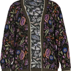 Paprika Korte, Gebloemde Bomberjack Met Lurex 19 Paprika Korte, Gebloemde Bomberjack Met Lurex -Pantalonix Verkoopwinkel 1070x1200 1