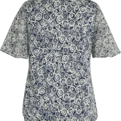 Paprika Bedrukt T-shirt In Voile Met Elleboogmouwen -Pantalonix Verkoopwinkel 1116x1200 1