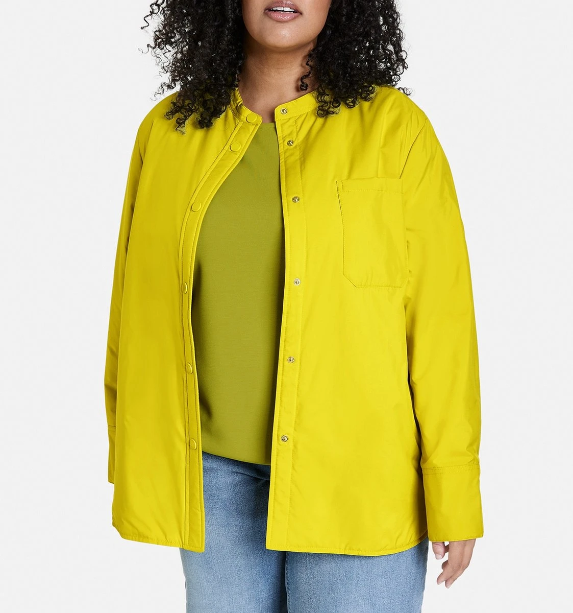 SAMOON Dames Overhemdjack Citronella-48 5 SAMOON Dames Overhemdjack Citronella-48 - Afbeelding 3