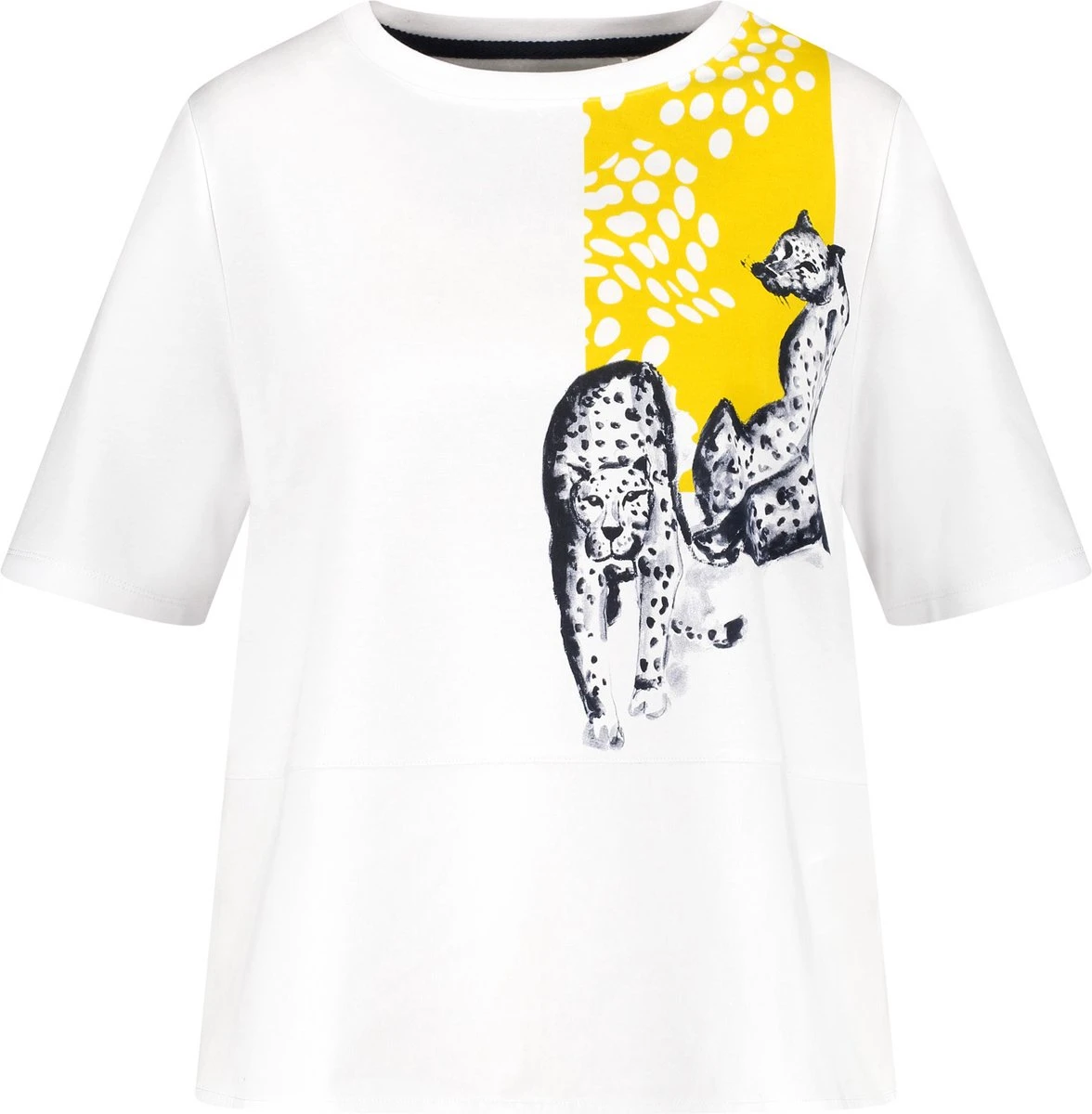 SAMOON Dames Shirt White Gemustert.-52 7 SAMOON Dames Shirt White Gemustert.-52 - Afbeelding 5