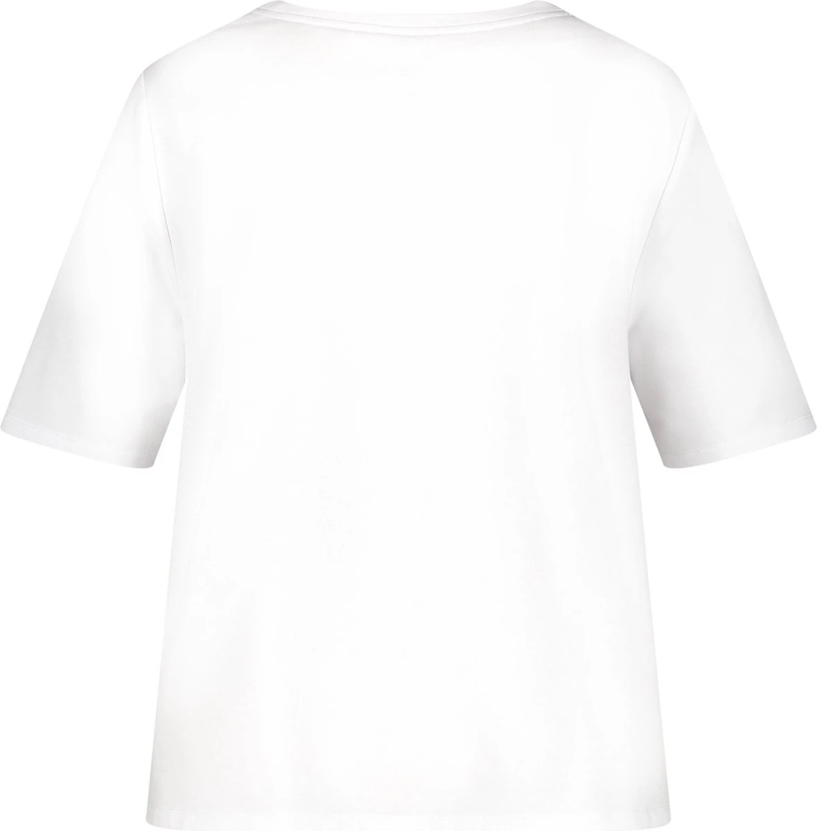 SAMOON Dames Shirt White Gemustert.-52 5 SAMOON Dames Shirt White Gemustert.-52 - Afbeelding 3