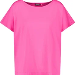SAMOON Dames T-shirt Light Magenta-42