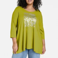 SAMOON Dames Shirt Met 3/4-mouwen Citronella Gemustert-46 12 SAMOON Dames Shirt Met 3/4-mouwen Citronella Gemustert-46 -Pantalonix Verkoopwinkel 1186x1200 2