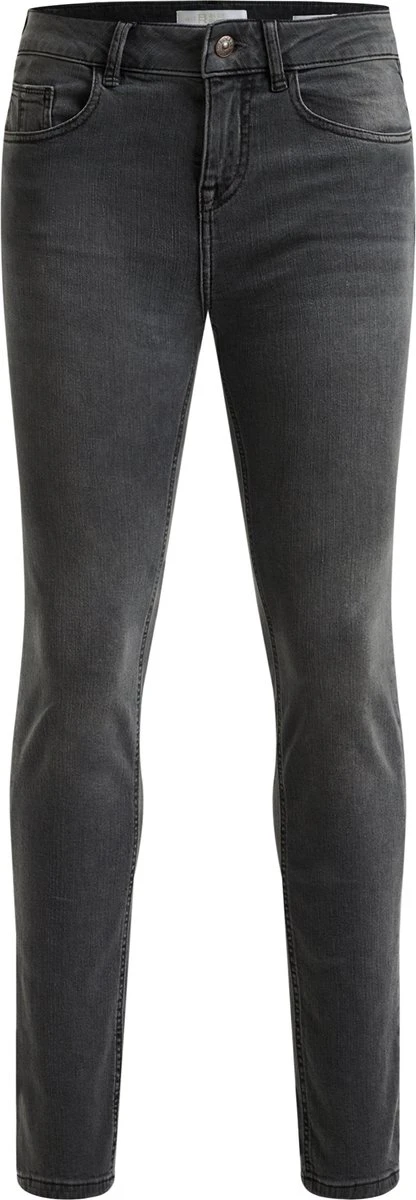 WE Fashion Dames Mid Rise Slim Jeans Met Comfort Stretch - Curve 3 WE Fashion Dames Mid Rise Slim Jeans Met Comfort Stretch - Curve