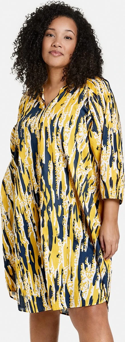 SAMOON Dames Tuniekjurk African Sun Gemustert-54 3 SAMOON Dames Tuniekjurk African Sun Gemustert-54