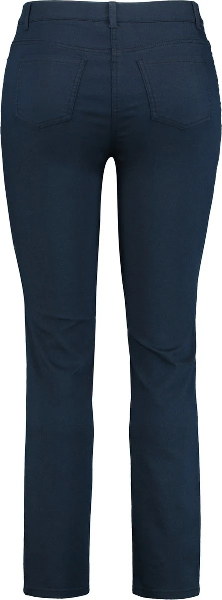 SAMOON Dames Stretchbroek Betty Navy-50 7 SAMOON Dames Stretchbroek Betty Navy-50 - Afbeelding 5