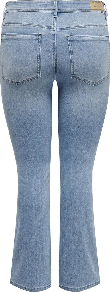 ONLY CARMAKOMA CARSALLY HW SK FLARED DNM BJ759 Dames Jeans - Maat 52 X L32 4 ONLY CARMAKOMA CARSALLY HW SK FLARED DNM BJ759 Dames Jeans - Maat 52 X L32 - Afbeelding 2