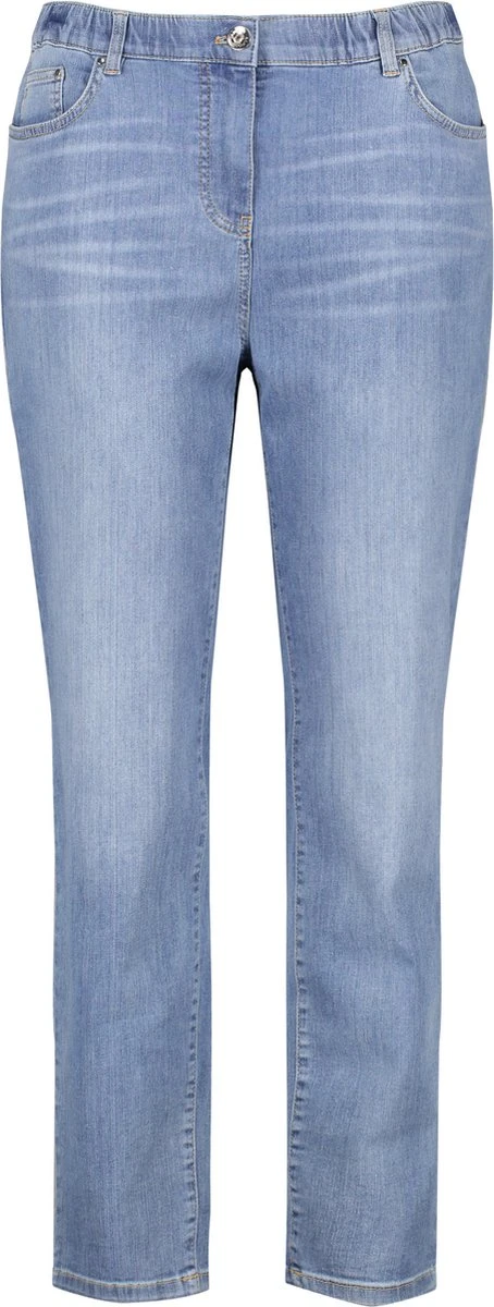 SAMOON Dames 5-pocket-jeans Betty Jeans Blue Denim-46 3 SAMOON Dames 5-pocket-jeans Betty Jeans Blue Denim-46