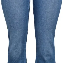 PIECES PCPEGGY FLARED HW JEANS MB-VI NOOS QX BC Dames Jeans - Maat 50