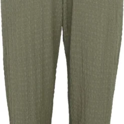 Paprika Effen Gekreukte Broek In Viscose Met Elastische Taille -Pantalonix Verkoopwinkel 468x1200