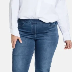 SAMOON Dames Jegging Lucy Light Blue Denim-48 -Pantalonix Verkoopwinkel 481x1200 1