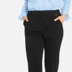 SAMOON Dames Verzorgde Business Pantalon Greta Black-52 -Pantalonix Verkoopwinkel 483x1200 1