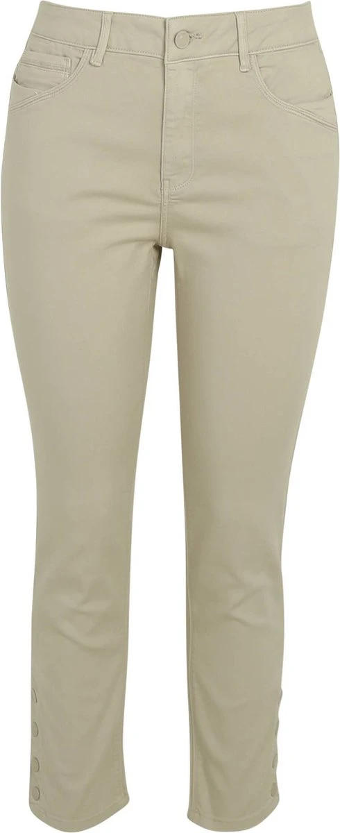 Paprika Slim 7/8-jeans 'Louise' Met 5 Zakken En Drukknoopdetail Louise 5 Paprika Slim 7/8-jeans 'Louise' Met 5 Zakken En Drukknoopdetail Louise - Afbeelding 3