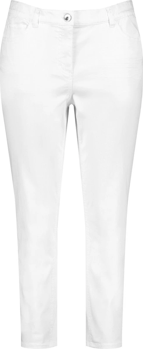 SAMOON Dames 7/8-jeans Betty Jeans White-44 6 SAMOON Dames 7/8-jeans Betty Jeans White-44 - Afbeelding 4