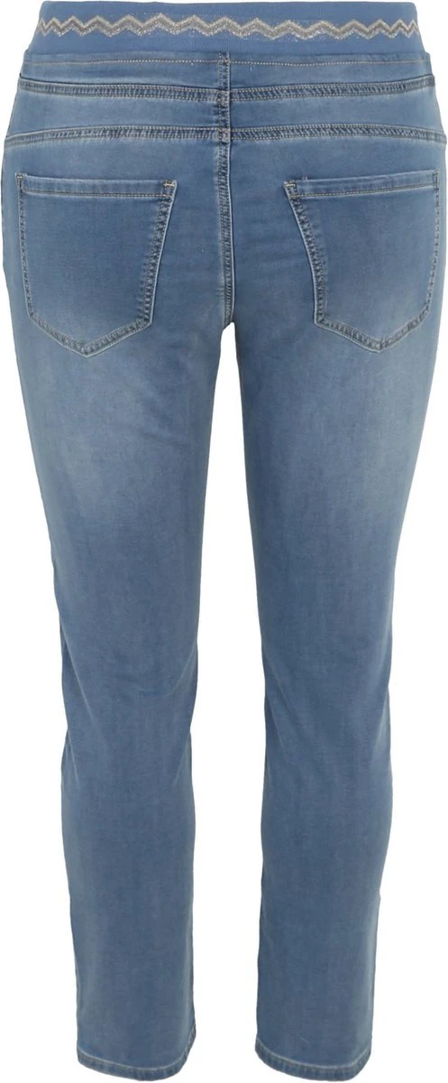 Paprika Effen 7/8-jegging 'Lolly' Met Riem Lolly 4 Paprika Effen 7/8-jegging 'Lolly' Met Riem Lolly - Afbeelding 2