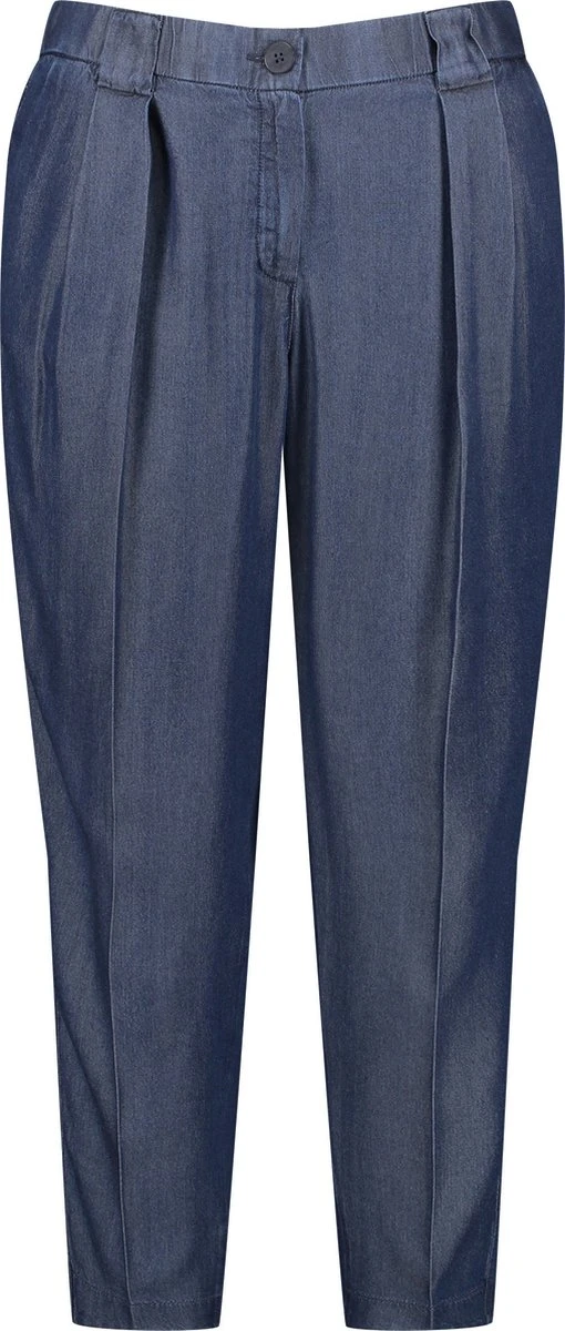 SAMOON Dames 7/8-broek Greta Dark Blue Denim-50 7 SAMOON Dames 7/8-broek Greta Dark Blue Denim-50 - Afbeelding 5