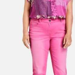 SAMOON Dames 7/8-jeans Betty Jeans Light Magenta-42 -Pantalonix Verkoopwinkel 511x1200 3