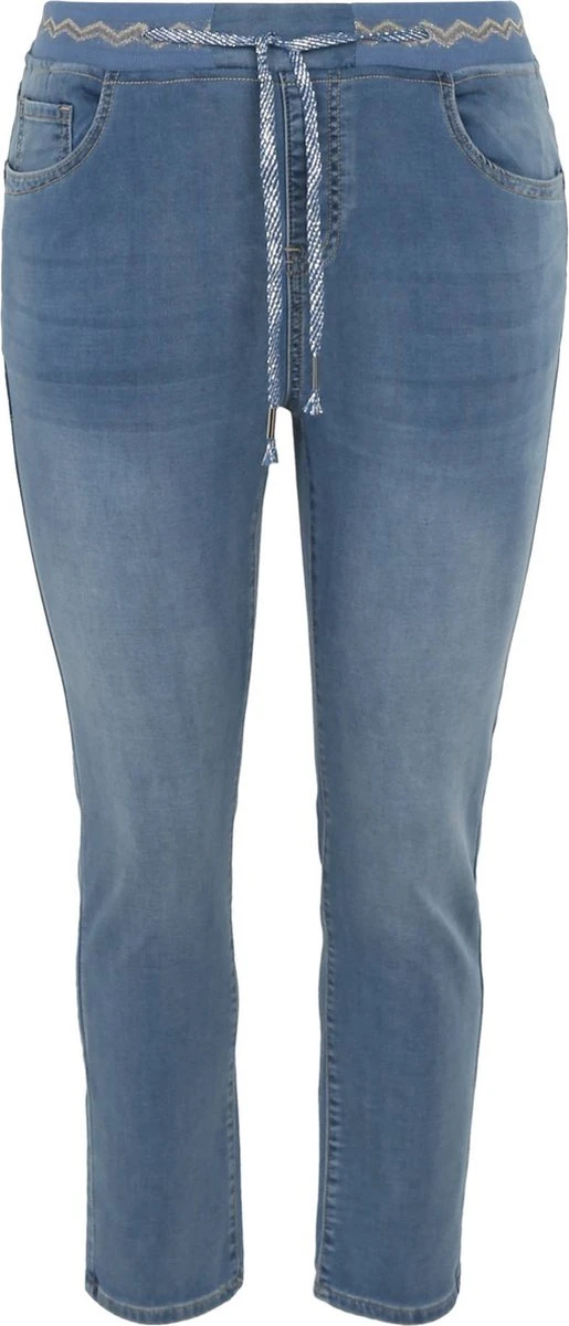 Paprika Effen 7/8-jegging 'Lolly' Met Riem Lolly 6 Paprika Effen 7/8-jegging 'Lolly' Met Riem Lolly - Afbeelding 4