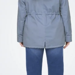 ONLY CARMAKOMA CARLORCA SPRING CANVAS PARKA OTW Dames Jas - Maat L-50/52 -Pantalonix Verkoopwinkel 518x1200