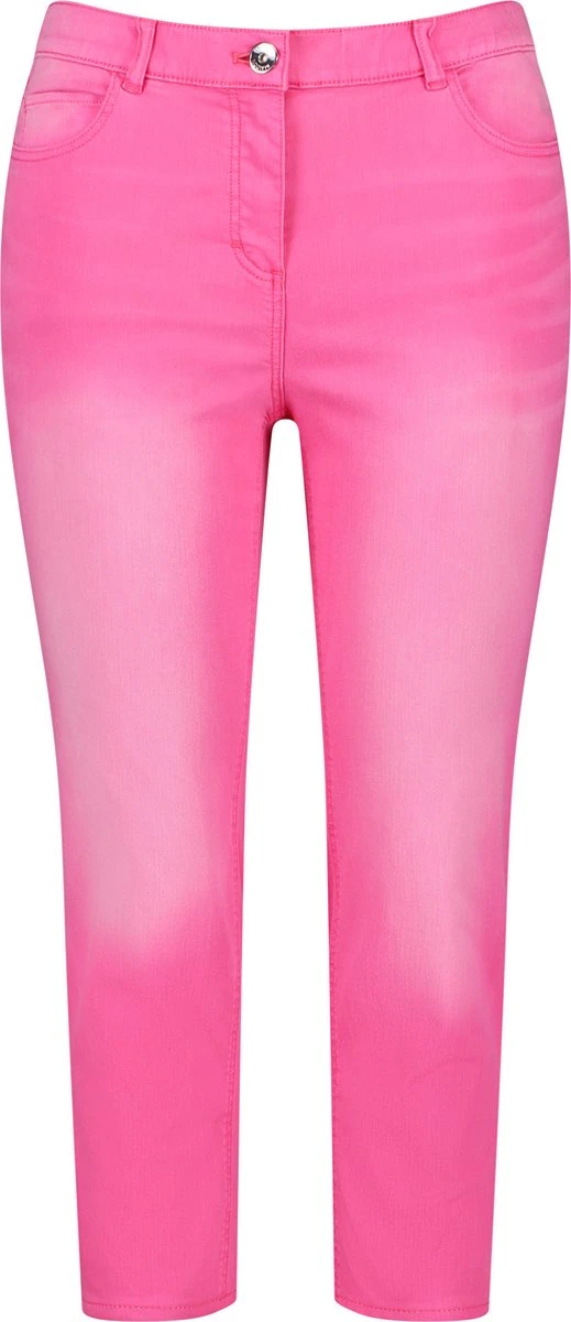 SAMOON Dames 7/8-jeans Betty Jeans Light Magenta-46 7 SAMOON Dames 7/8-jeans Betty Jeans Light Magenta-46 - Afbeelding 5