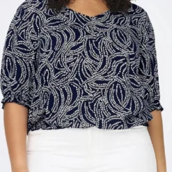 Only Carmakoma Carnova Lolli Top Blauw Maat 48 -Pantalonix Verkoopwinkel 546x1200 2