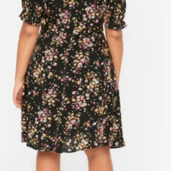 Trendyol Vrouwen Ballon Mouw V-hals A-lijn Plus Size Jurk 17 Trendyol Vrouwen Ballon Mouw V-hals A-lijn Plus Size Jurk -Pantalonix Verkoopwinkel 551x1200