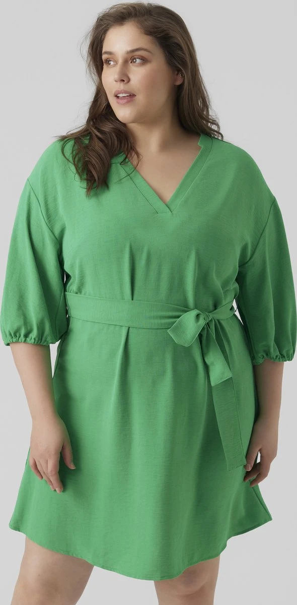 VERO MODA VMPYE 3/4 ABK DRESS WVN BTQ GA CUR Dames Jurk - Maat 50 7 VERO MODA VMPYE 3/4 ABK DRESS WVN BTQ GA CUR Dames Jurk - Maat 50 - Afbeelding 5