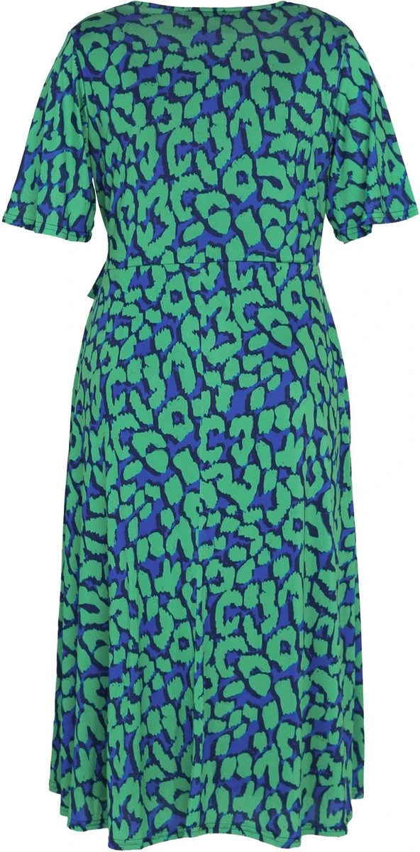 Promiss Halflange Wikkeljurk Met Dierenhuidmotief 4 Promiss Halflange Wikkeljurk Met Dierenhuidmotief - Afbeelding 2