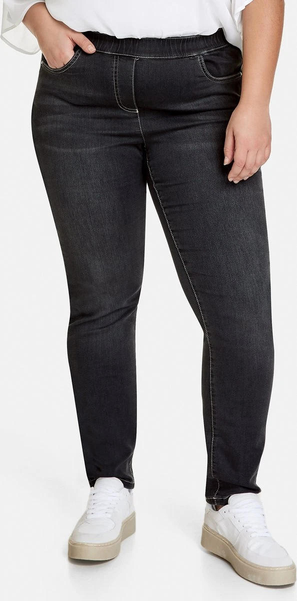 SAMOON Dames Jegging Lucy Black Denim-50 3 SAMOON Dames Jegging Lucy Black Denim-50