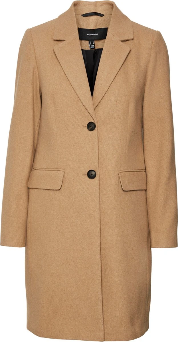 VERO MODA VMGIANNA COAT CURVE Dames Jas - Maat 48 3 VERO MODA VMGIANNA COAT CURVE Dames Jas - Maat 48