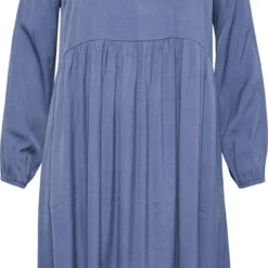 Kaffe Curve KCSimma Midi Dress Dames Jurk - Maat 46