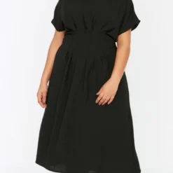 Trendyol Vrouwen Standaard Mouw Ronde Hals Basis Grote Maten Jurk 15 Trendyol Vrouwen Standaard Mouw Ronde Hals Basis Grote Maten Jurk -Pantalonix Verkoopwinkel 676x1200 3