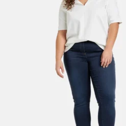 SAMOON Dames Jegging Lucy Blue Denim-56 12 SAMOON Dames Jegging Lucy Blue Denim-56 -Pantalonix Verkoopwinkel 695x1200 4