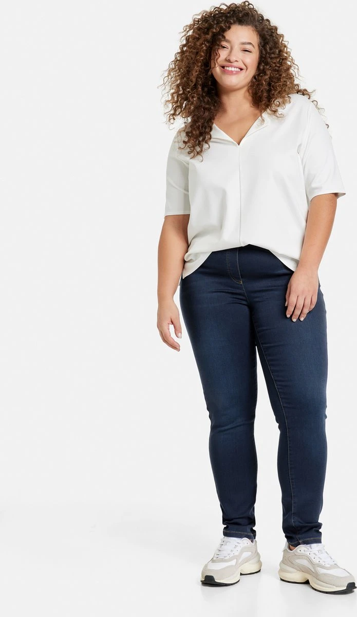 SAMOON Dames Jegging Lucy Blue Denim-56 7 SAMOON Dames Jegging Lucy Blue Denim-56 - Afbeelding 5