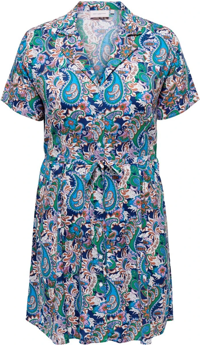 Only Carmakoma Caranjali Jurk Meerkleurig Maat 52 3 Only Carmakoma Caranjali Jurk Meerkleurig Maat 52