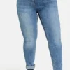 SAMOON Dames 5-pocket-jeans Betty Blue Denim-48