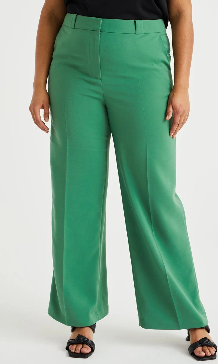 WE Fashion Dames Regular Fit Pantalon - Curve 4 WE Fashion Dames Regular Fit Pantalon - Curve - Afbeelding 2