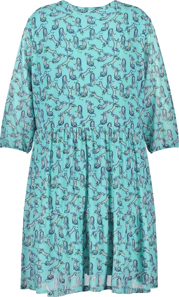 SAMOON Dames Jurk Atmosphere Gemustert-50 4 SAMOON Dames Jurk Atmosphere Gemustert-50 - Afbeelding 2