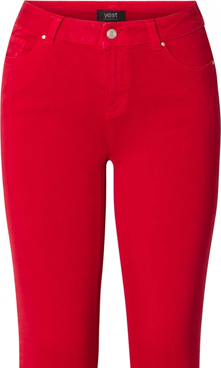 YESTA Hanna Bottoms - Hot Red - Maat 1(48) 3 YESTA Hanna Bottoms - Hot Red - Maat 1(48)