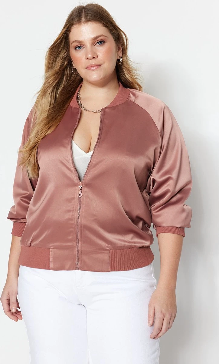 Trendyol Vrouwen Standaard Mouw Bomberjacks Grote Maten Jas 3 Trendyol Vrouwen Standaard Mouw Bomberjacks Grote Maten Jas