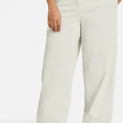 SAMOON Dames Broek Carlotta Stone-42