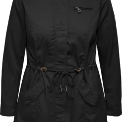 ONLY CARMAKOMA CARLORCA SPRING CANVAS PARKA OTW Dames Jas - Maat XL-54